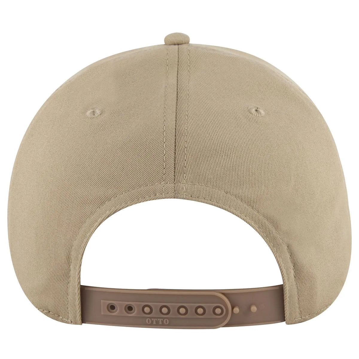 Otto 19-3 6 Panel Low Profile Baseball Cap - Khaki - 7 3/8’’ - 5/8’’