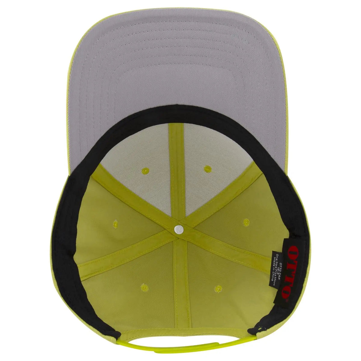Otto 19-3 6 Panel Low Profile Baseball Cap - Mstrd. Grn - 7 3/8’’ - 5/8’’