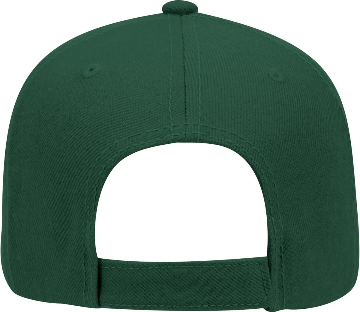 Otto 19-304 6 Panel Low Profile Baseball Cap - Dk. Green - 1/2’’ - 7 5/8’’