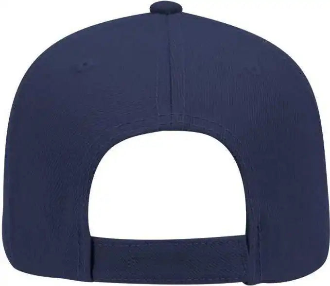 Otto 19 304 Wool Blend Gray Undervisor Low Profile Pro Style Structured Firm Front Panel Cap Navy / one Size Fits Most