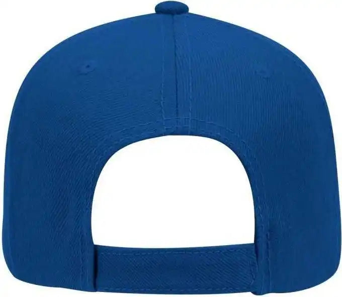 Otto 19 304 Wool Blend Gray Undervisor Low Profile Pro Style Structured Firm Front Panel Cap Royal / one Size Fits Most
