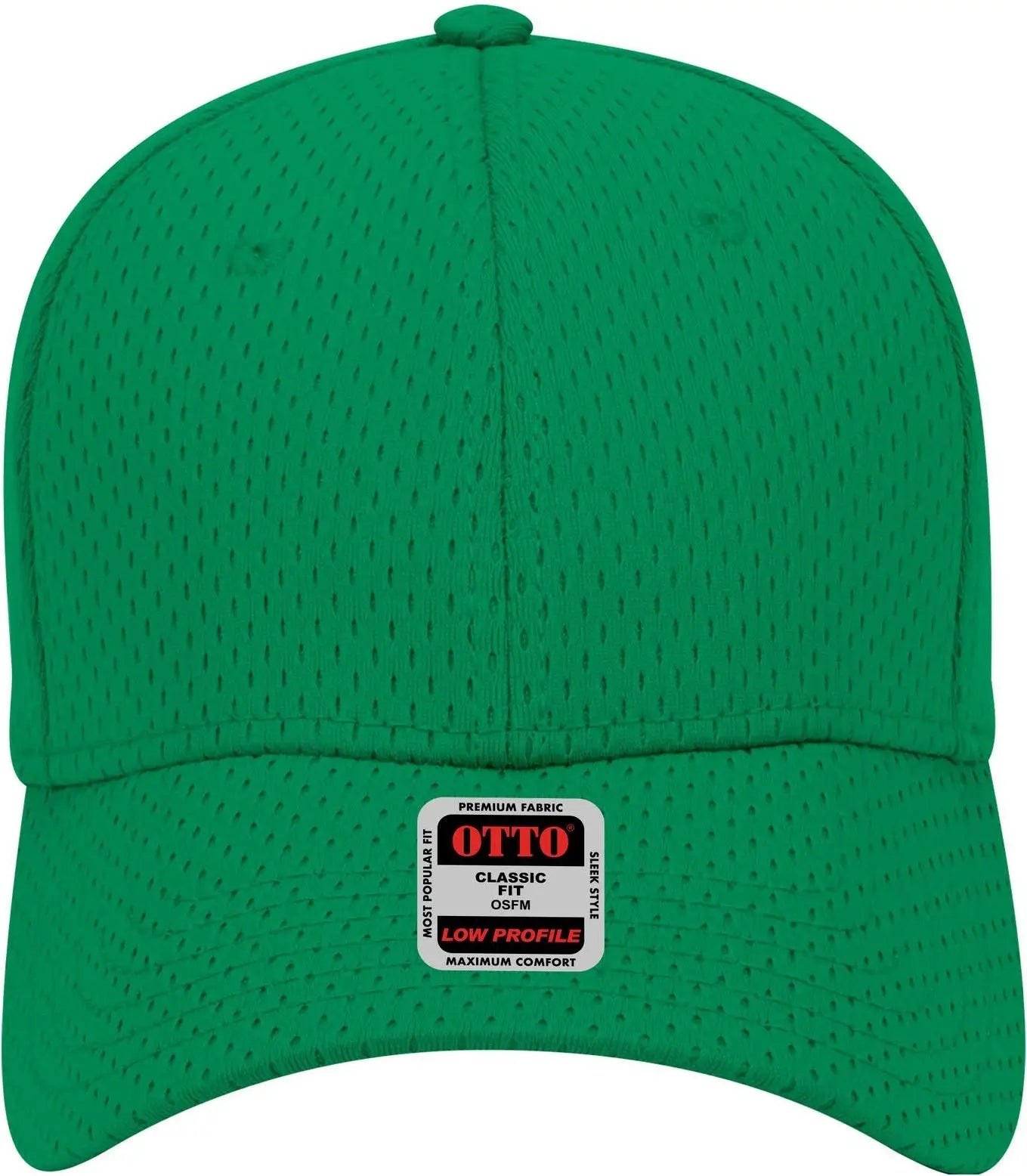 Otto 19-366 6 Panel Low Profile Baseball Cap - Kelly - 1/2’’ - 7 5/8’’