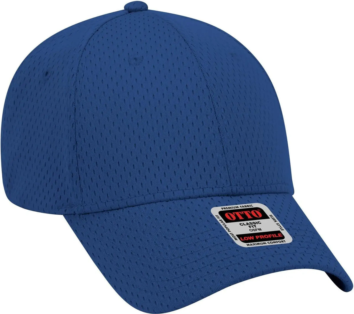Otto 19-366 6 Panel Low Profile Baseball Cap - Royal - 1/2’’ - 7 5/8’’