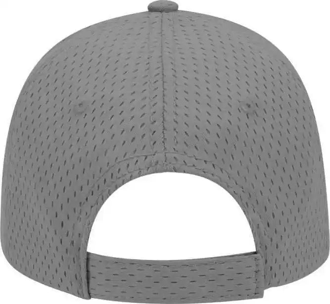 Otto 19-366 Polyester Pro Mesh Gray Undervisor Low Profile Style Structured Firm Front Panel Cap - one Size Fits Most