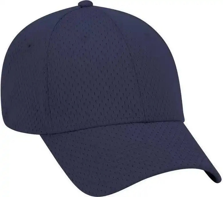Otto 19 366 Polyester Pro Mesh Gray Undervisor Low Profile Style Structured Firm Front Panel Cap Navy / one Size Fits