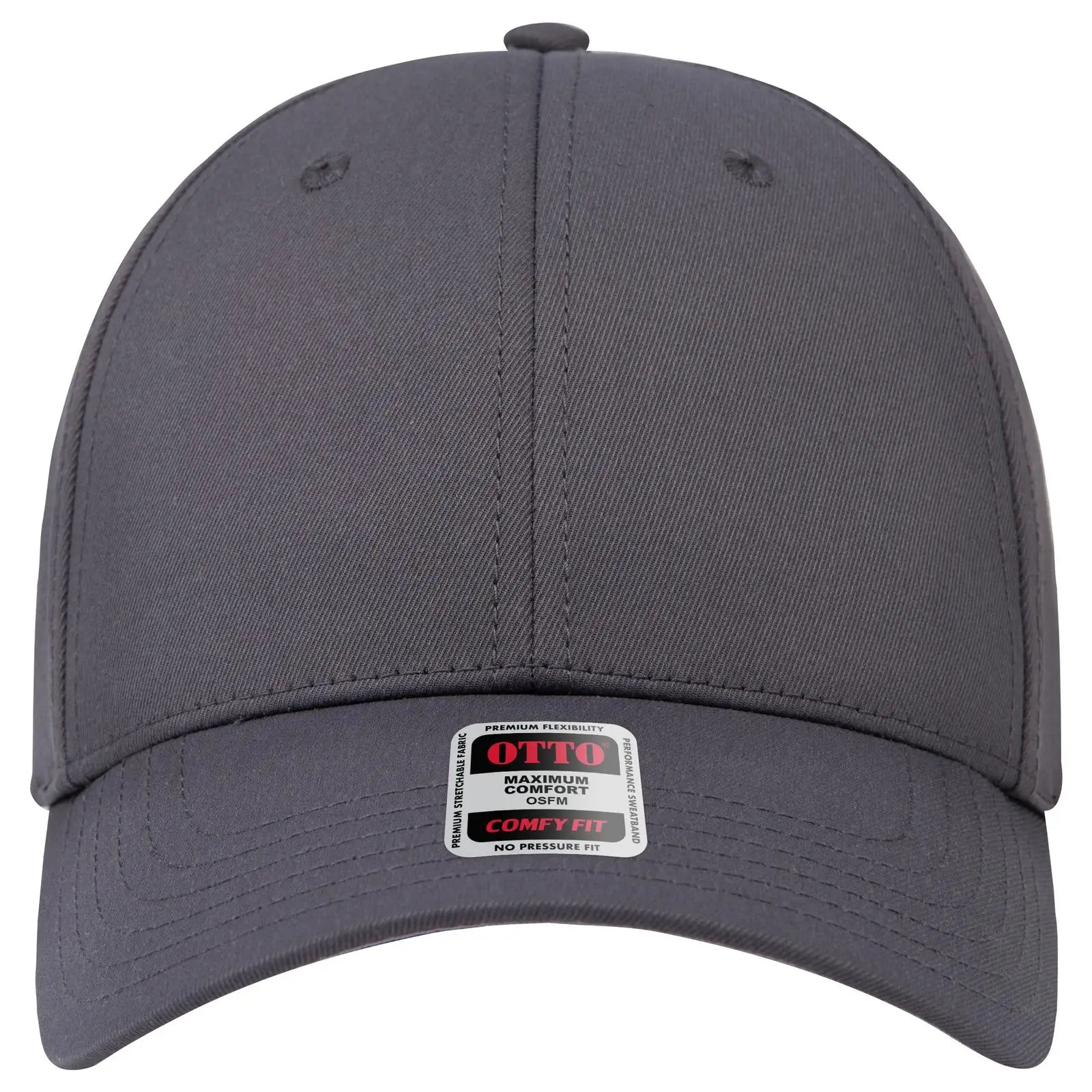 Otto 19-4 ?Otto Comfy Fit’ 6 Panel Low Profile Baseball Cap - Char. Gray - 7 3/8’’ - 5/8’’