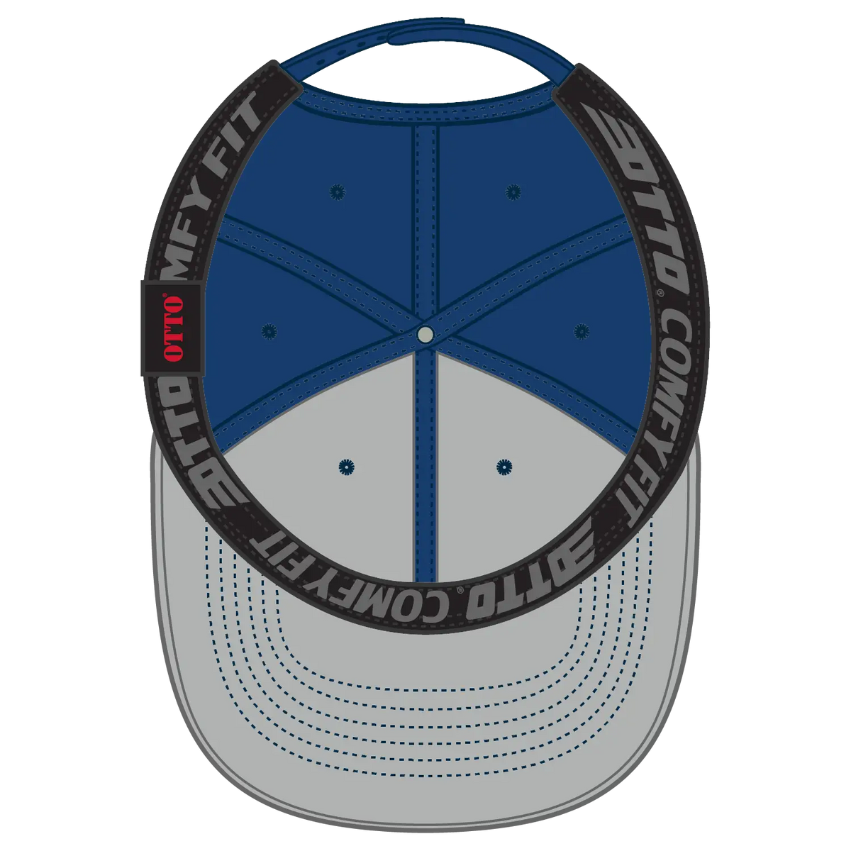 Otto 19-4 ?Otto Comfy Fit’ 6 Panel Low Profile Baseball Cap - Royal - 7 3/8’’ - 5/8’’