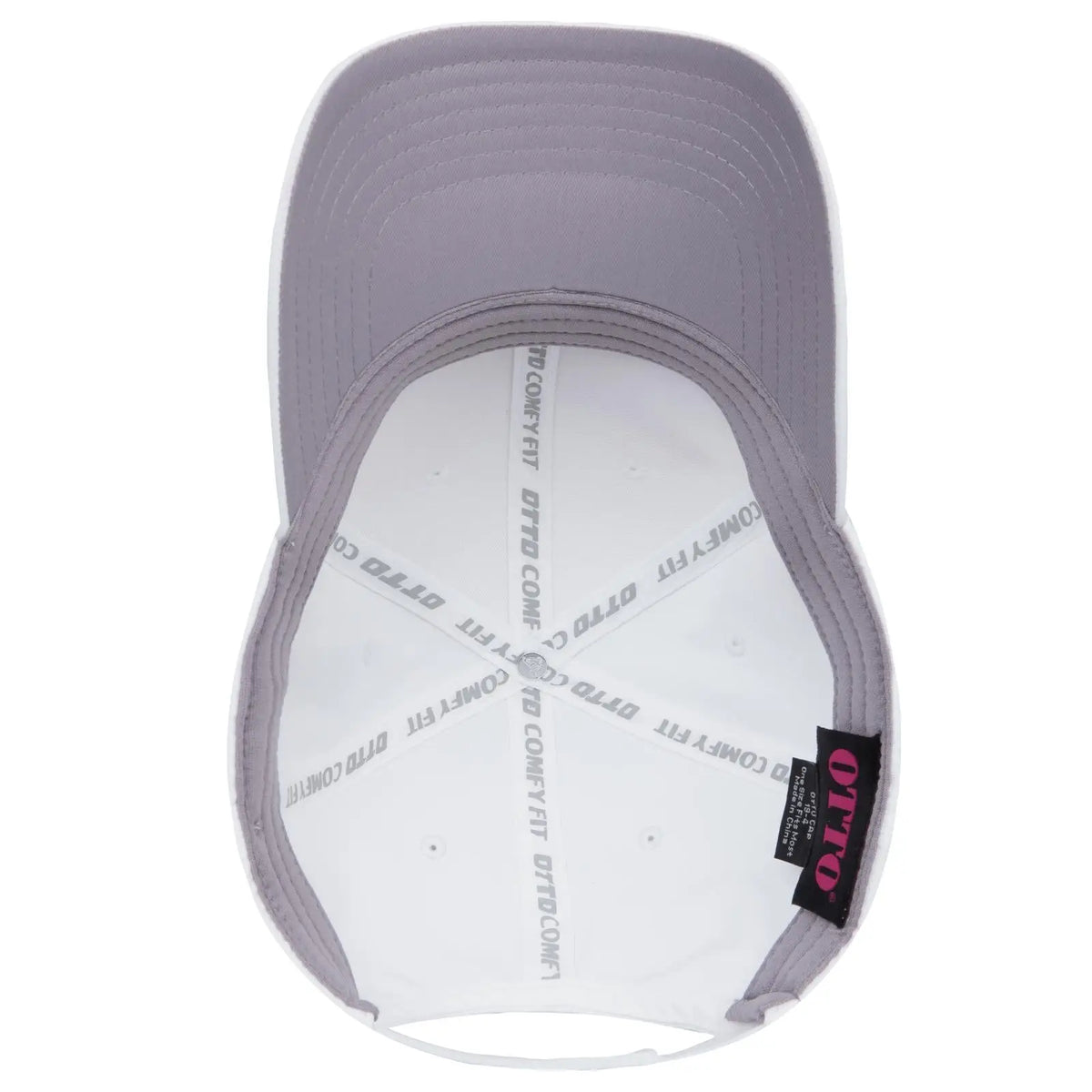 Otto 19-4 ?Otto Comfy Fit’ 6 Panel Low Profile Baseball Cap - White - 7 3/8’’ - 5/8’’