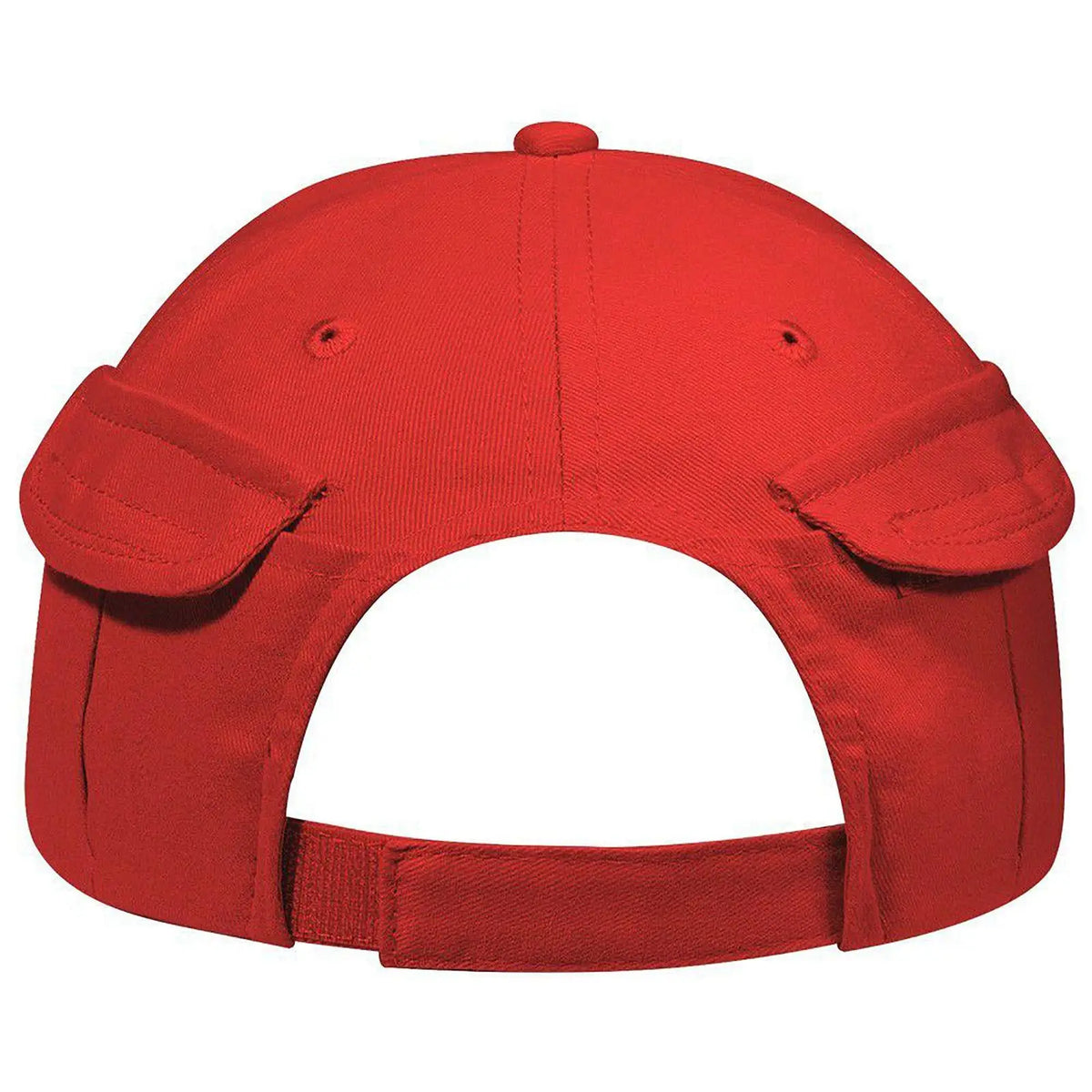 Otto 19-476 6 Panel Low Profile Baseball Cap - Red - 7 3/8’’ - 5/8’’