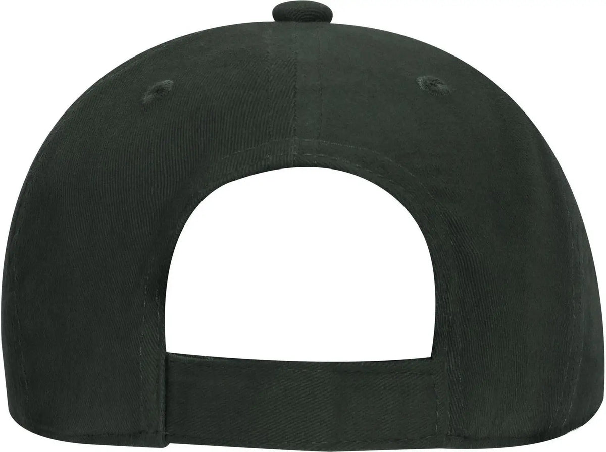 Otto 19-503 6 Panel Low Profile Baseball Cap - Dk. Green