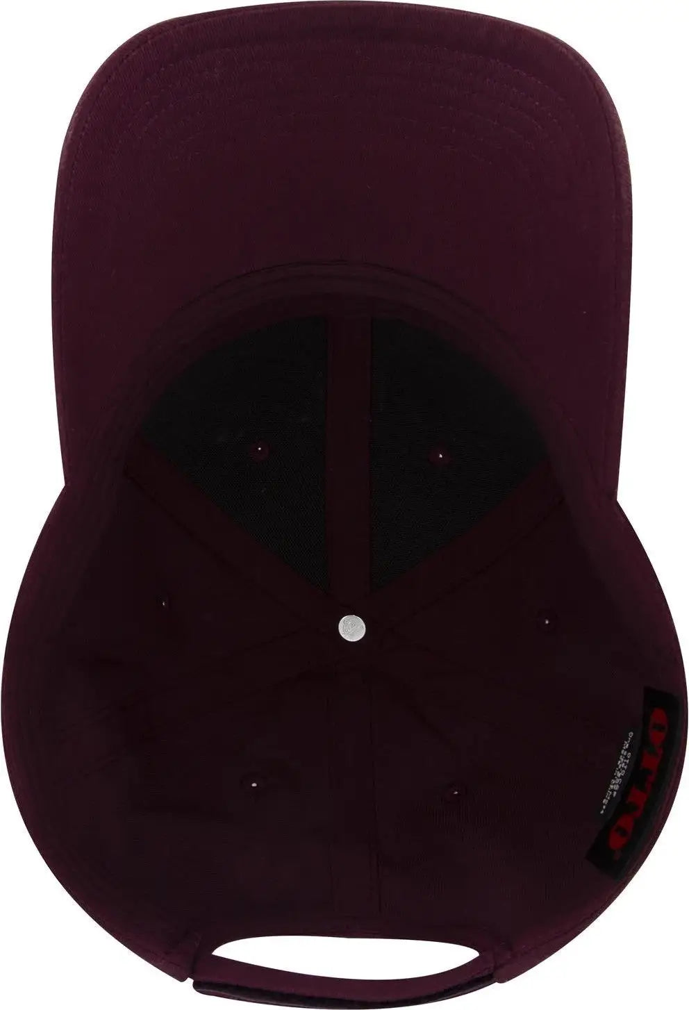 Otto 19-503 6 Panel Low Profile Baseball Cap - Maroon