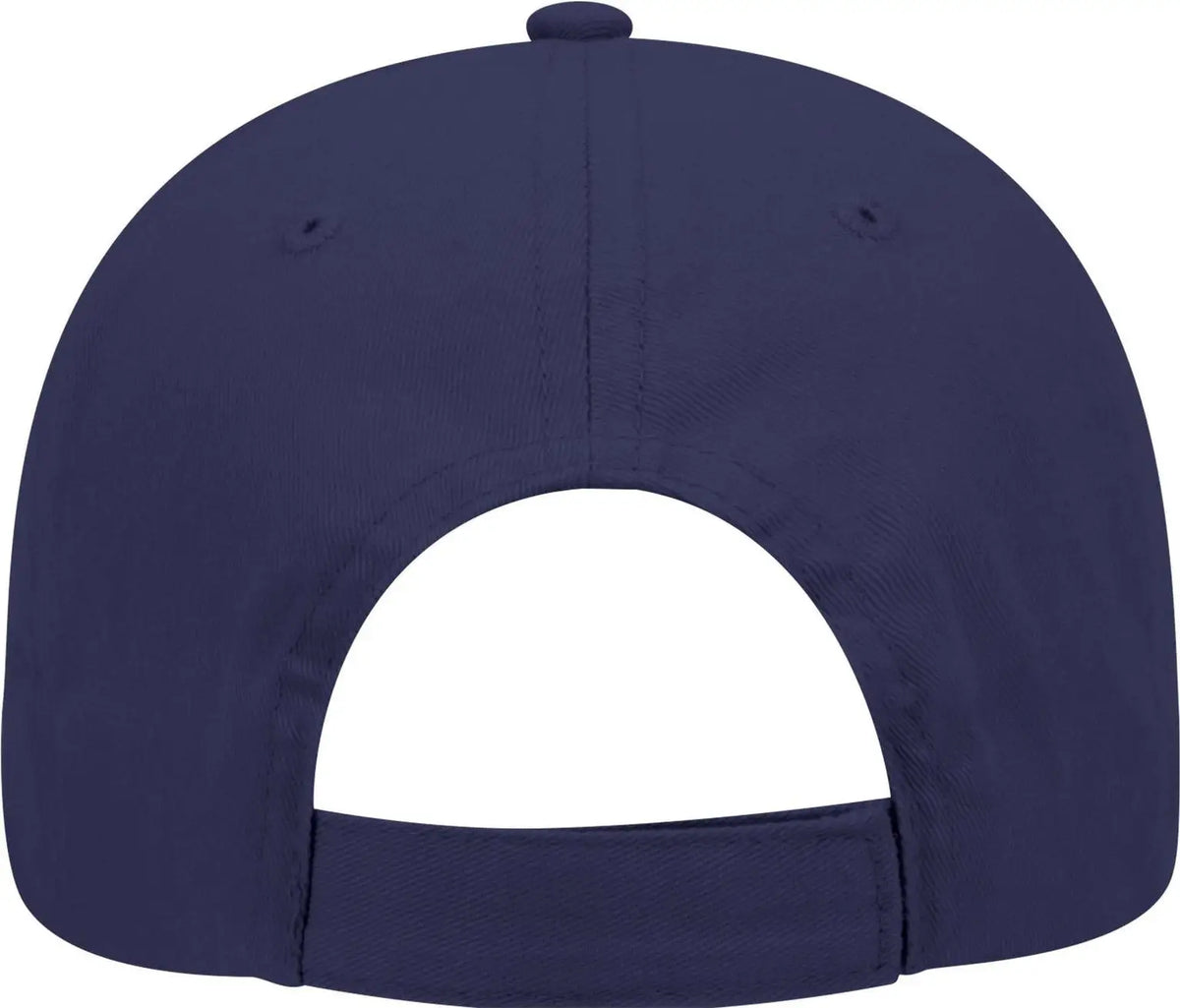 Otto 19-503 6 Panel Low Profile Baseball Cap - Navy