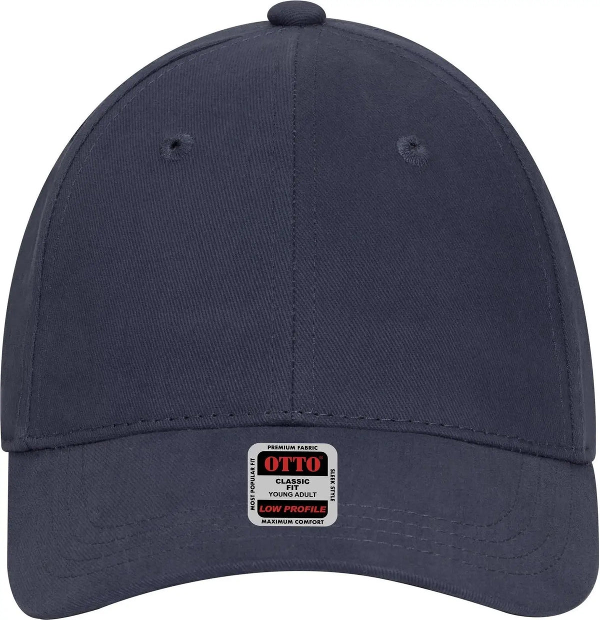 Otto 19-503 6 Panel Low Profile Baseball Cap - Navy