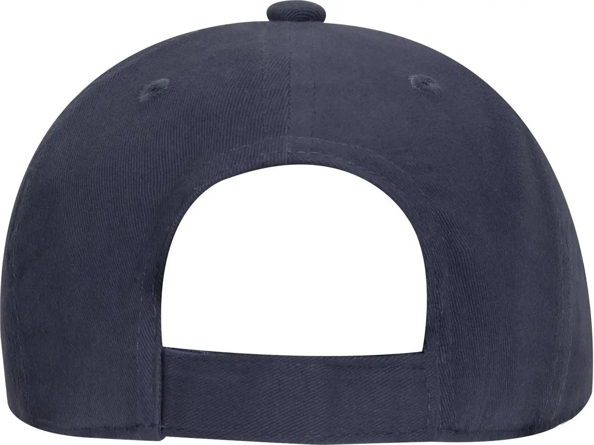 Otto 19-503 6 Panel Low Profile Baseball Cap - Navy