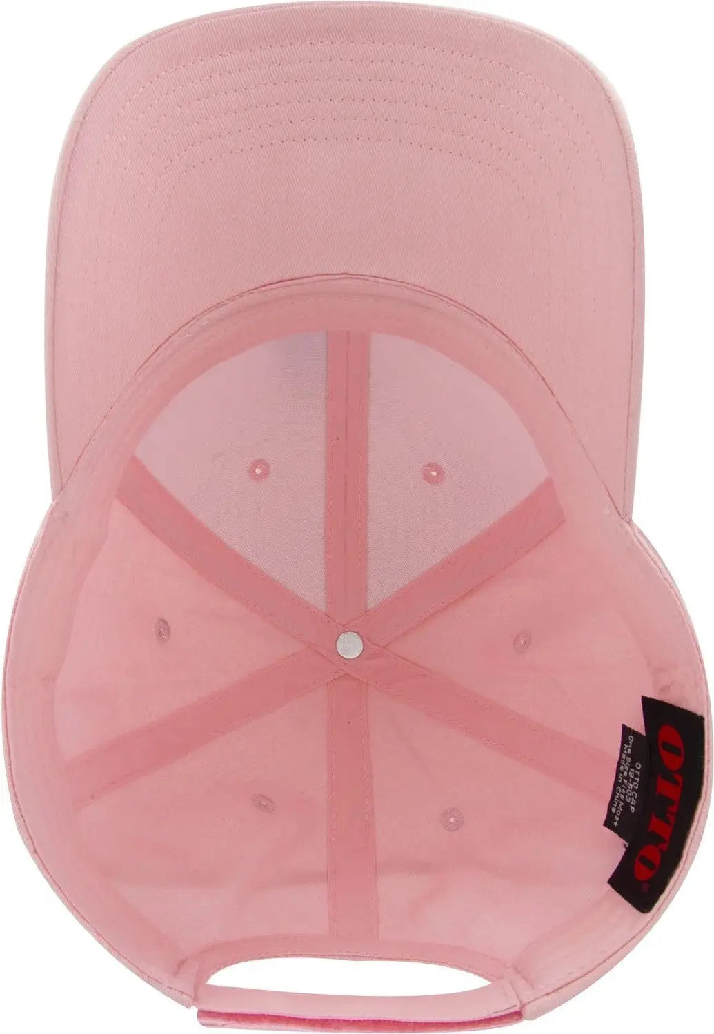 Otto 19-503 6 Panel Low Profile Baseball Cap - Pink