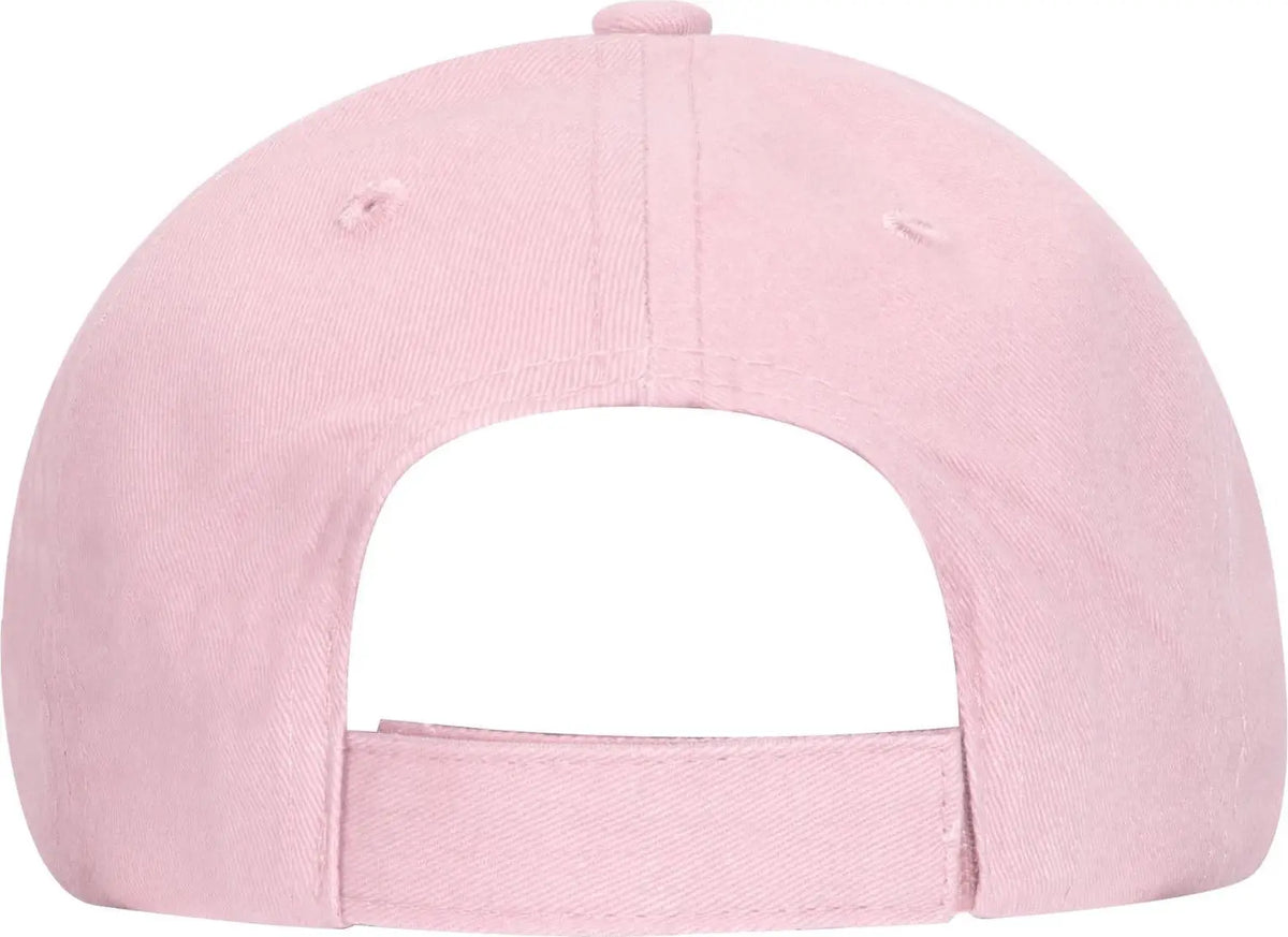 Otto 19-503 6 Panel Low Profile Baseball Cap - Pink