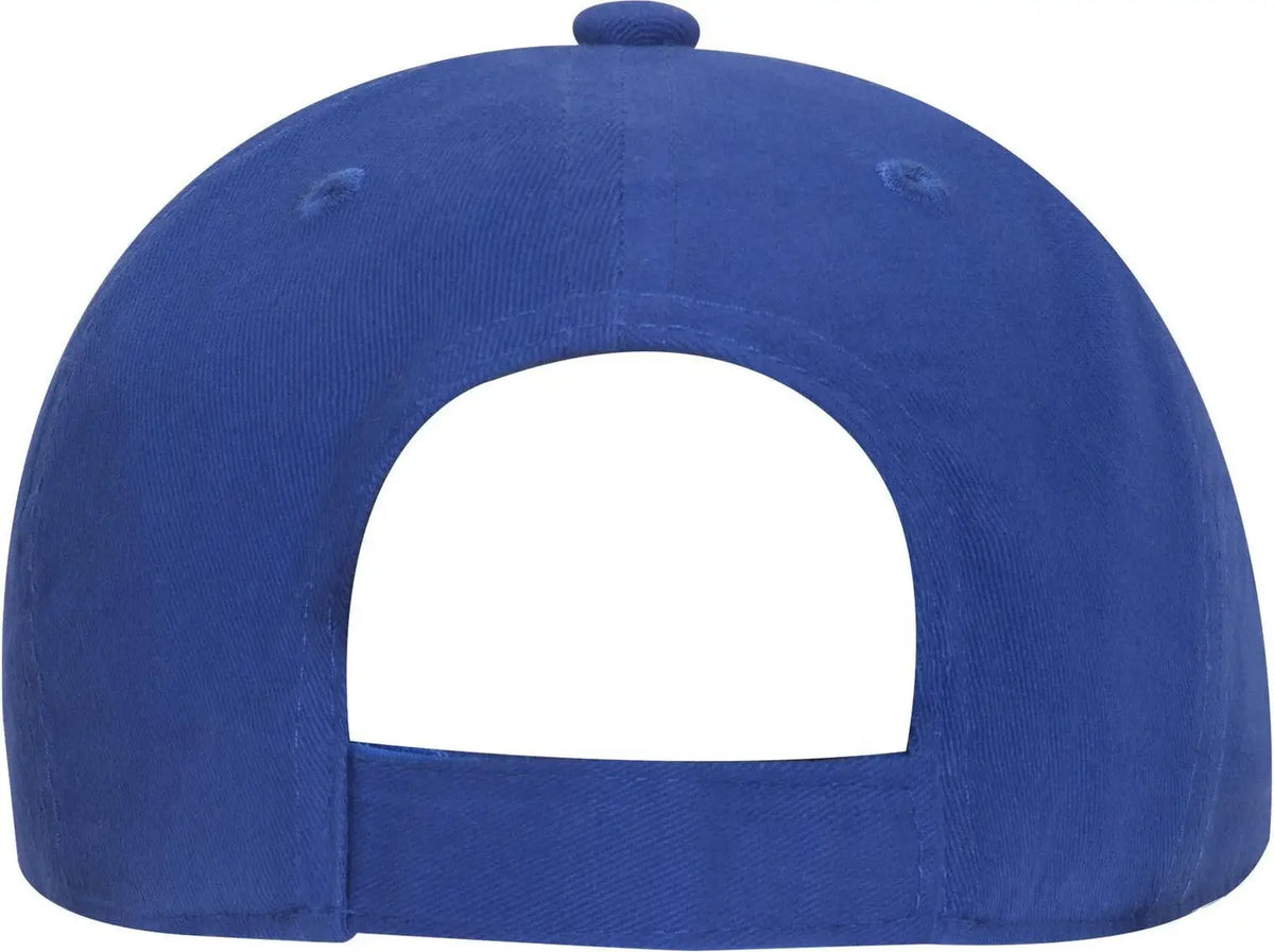 Otto 19-503 6 Panel Low Profile Baseball Cap - Royal