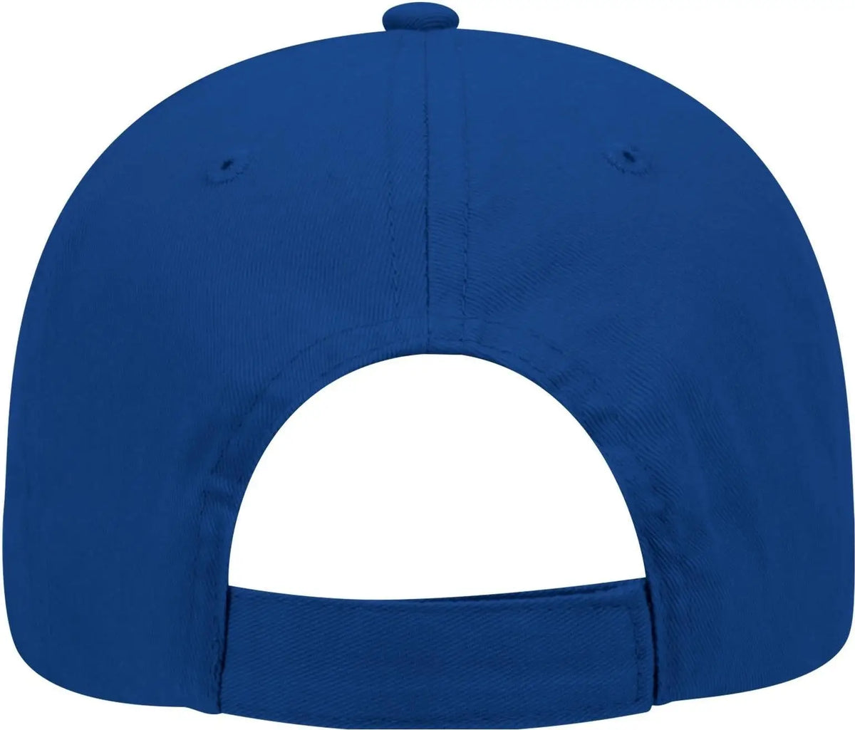 Otto 19-503 6 Panel Low Profile Baseball Cap - Royal