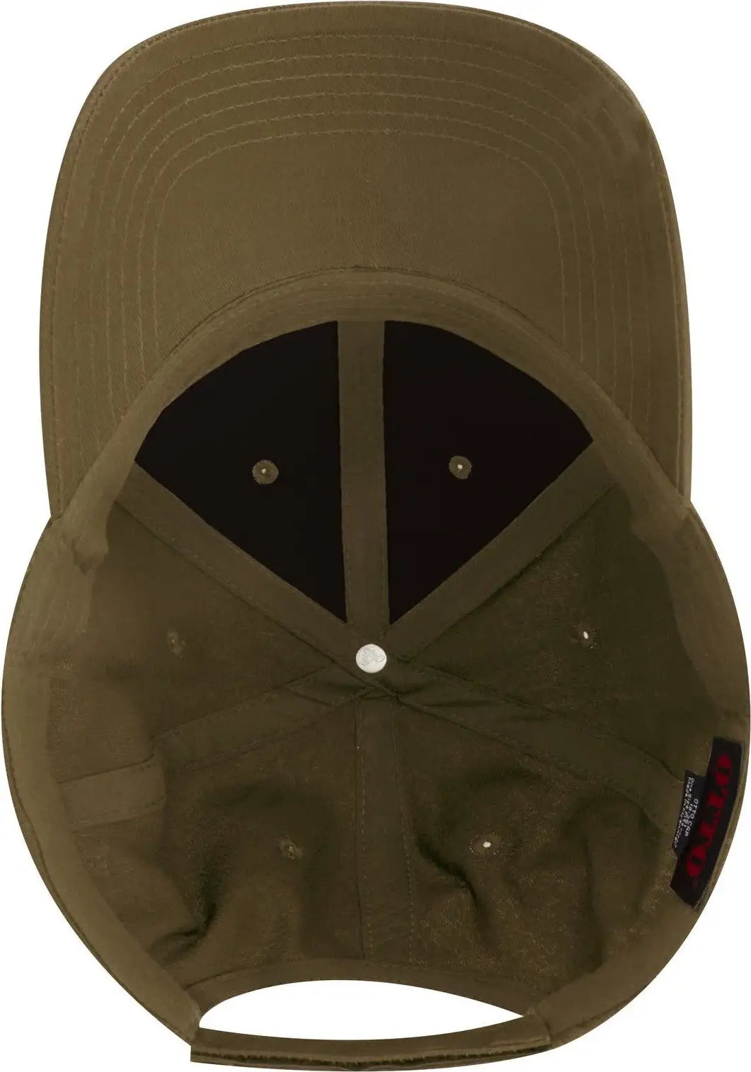 Otto 19-536 6 Panel Low Profile Baseball Cap - Coyote Brown - 1/2’’ - 7 5/8’’