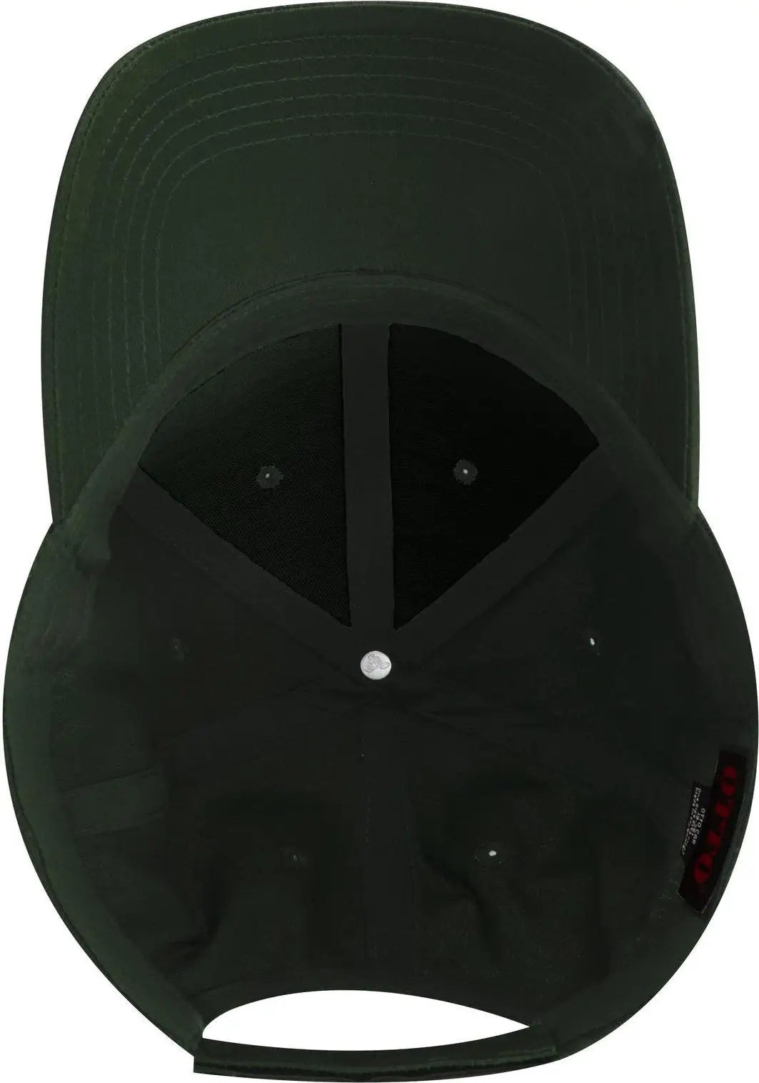 Otto 19-536 6 Panel Low Profile Baseball Cap - Dk. Green - 1/2’’ - 7 5/8’’