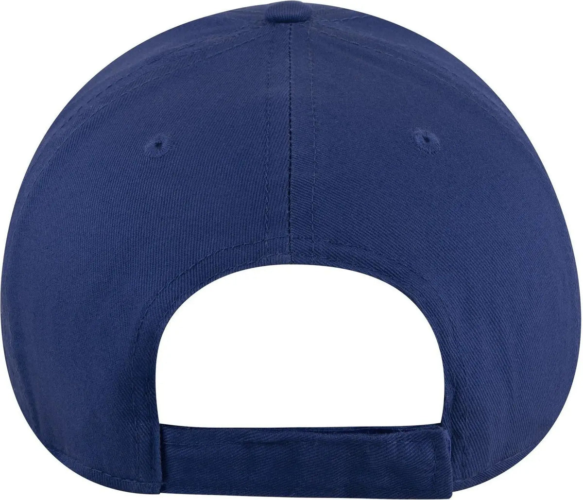 Otto 19-536 6 Panel Low Profile Baseball Cap - Royal - 1/2’’ - 7 5/8’’
