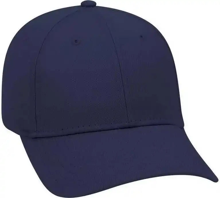 Otto 19 536 Cotton Twill Low Profile Pro Style Cap with 6 Embroidered Eyelets Navy / one Size Fits Most