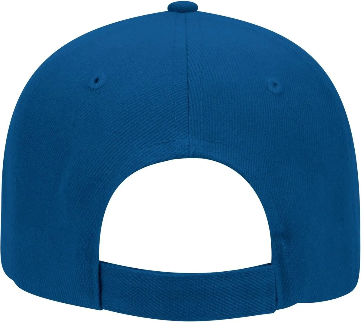 Otto 19-609 6 Panel Low Profile Baseball Cap - Royal - 1/2’’ - 7 5/8’’