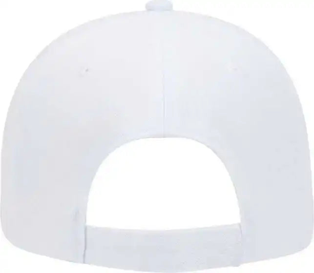 Otto 19-609 Alternative Wool Blend Low Profile Pro Style Cap - White - one Size Fits Most