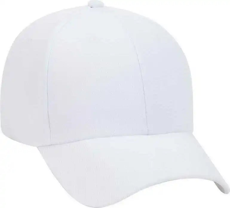 Otto 19-609 Alternative Wool Blend Low Profile Pro Style Cap - White - one Size Fits Most