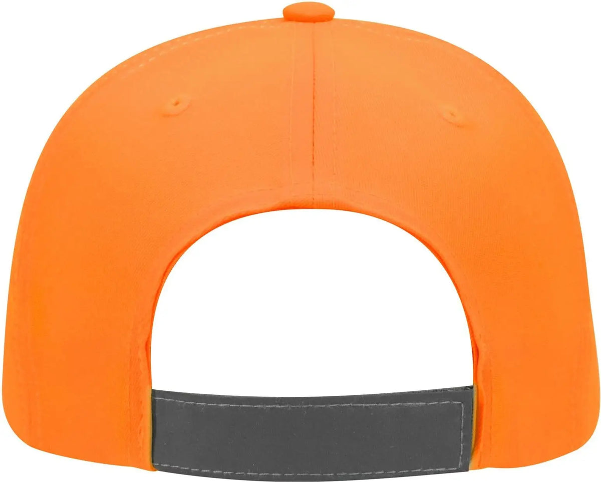 Otto 19-701 Neon 6 Panel Low Profile Baseball Cap - N.org/ref.gry - 1/2’’ - 7 5/8’’