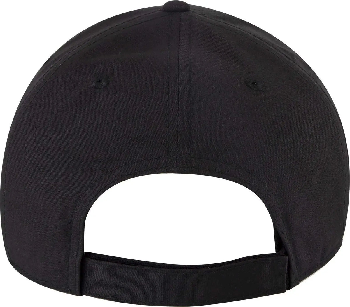 Otto 19-768 6 Panel Low Profile Baseball Cap - Black - 1/2’’ - 7 5/8’’