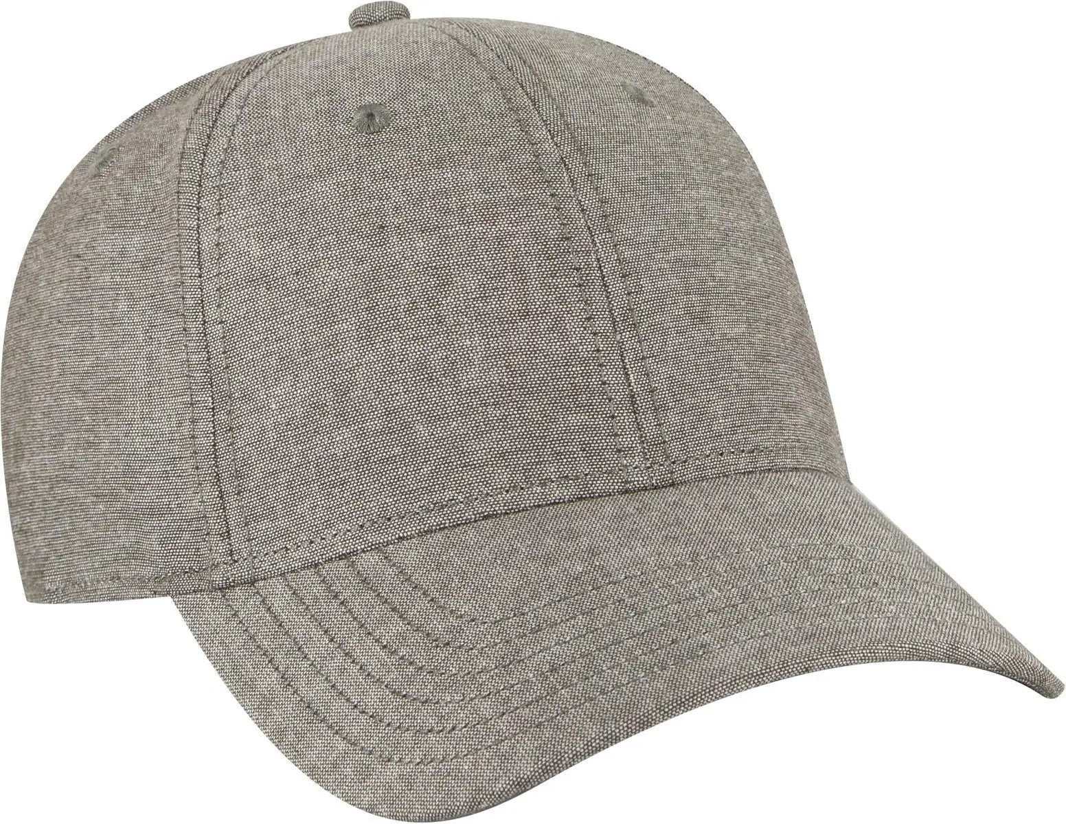 Otto 19-768 6 Panel Low Profile Baseball Cap - Char. Gray - 1/2’’ - 7 5/8’’