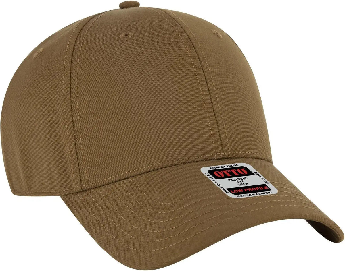 Otto 19-768 6 Panel Low Profile Baseball Cap - Cy Brn - 1/2’’ - 7 5/8’’
