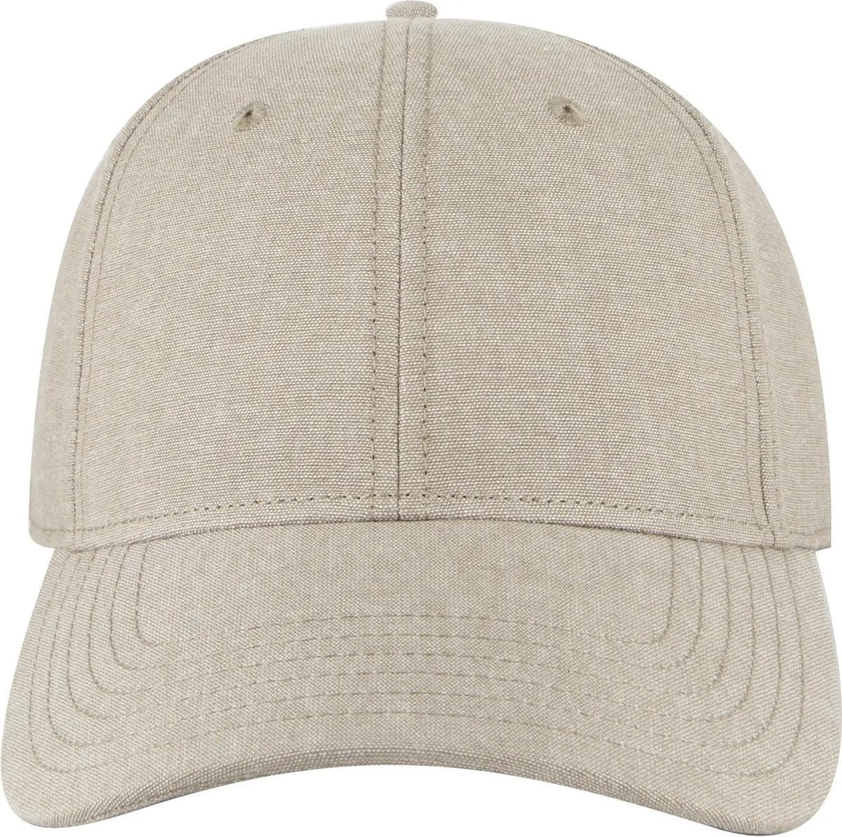 Otto 19-768 6 Panel Low Profile Baseball Cap - Khk - 1/2’’ - 7 5/8’’