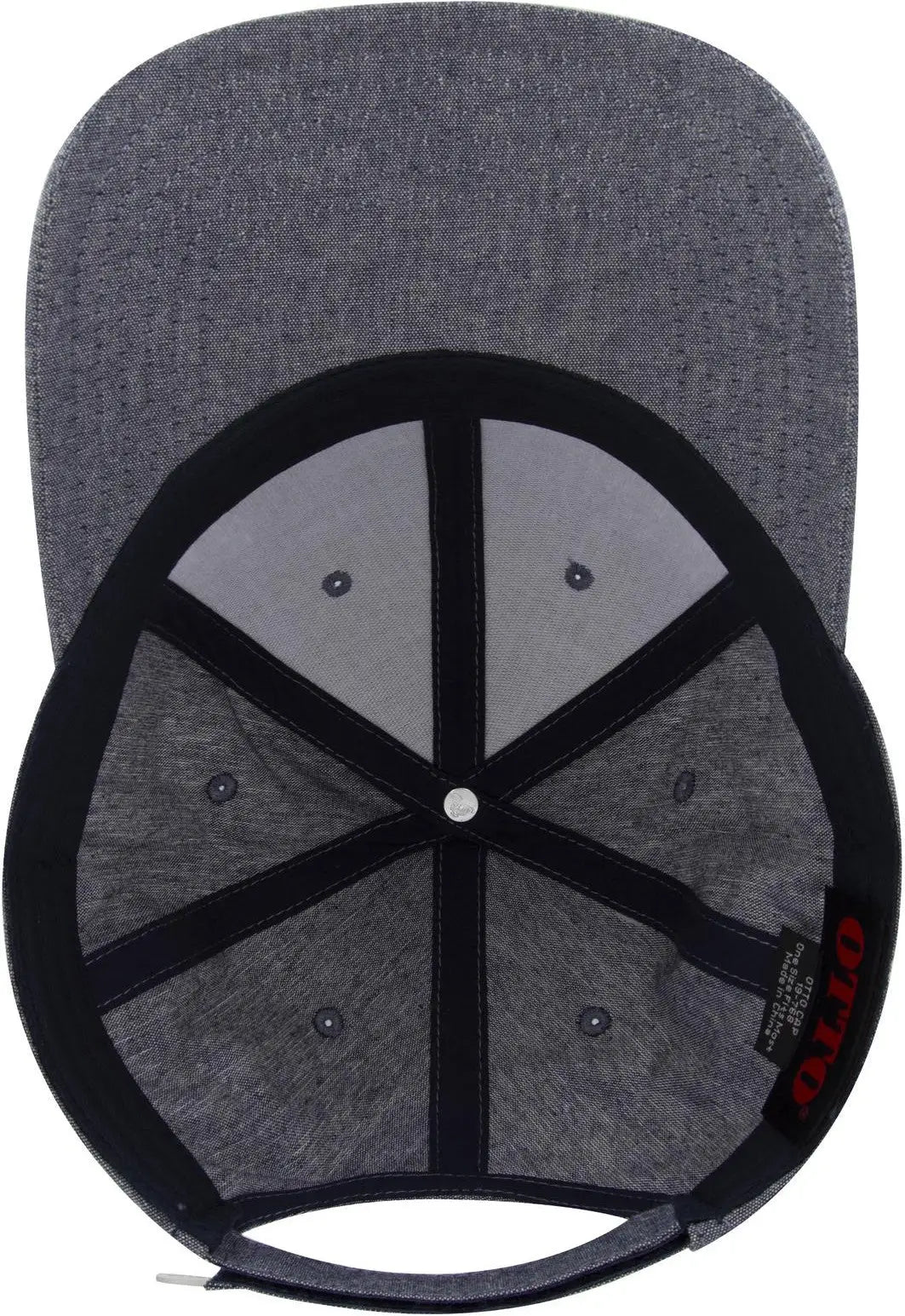 Otto 19-768 6 Panel Low Profile Baseball Cap - Navy - 1/2’’ - 7 5/8’’
