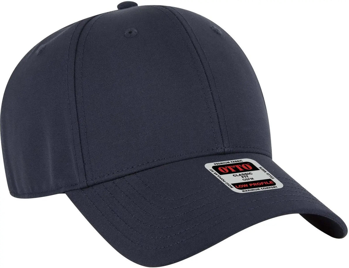 Otto 19-768 6 Panel Low Profile Baseball Cap - Nvy - 1/2’’ - 7 5/8’’