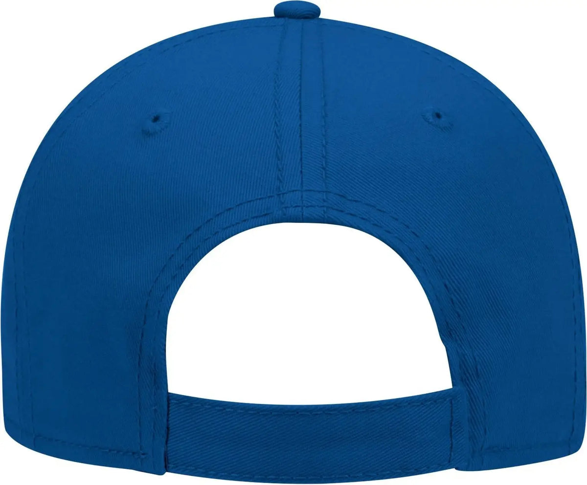 Otto 19-768 6 Panel Low Profile Baseball Cap - Royal - 1/2’’ - 7 5/8’’