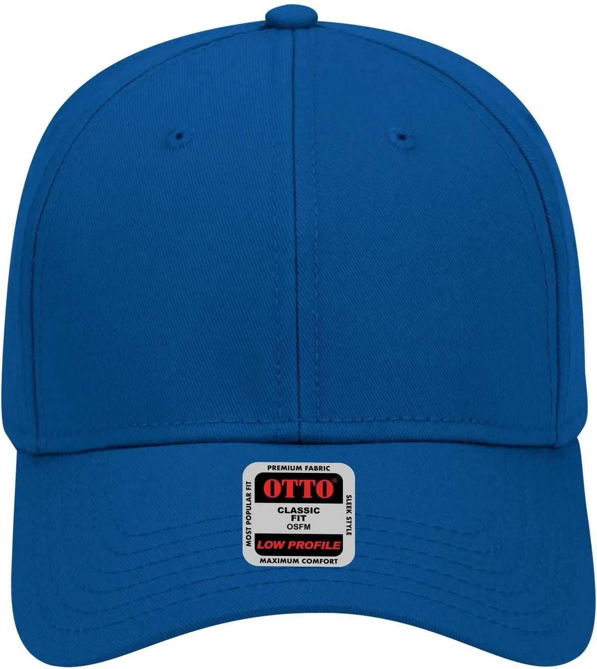 Otto 19-768 6 Panel Low Profile Baseball Cap - Royal - 1/2’’ - 7 5/8’’