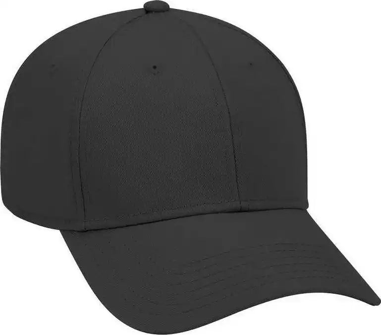 Otto 19-768 Superior Cotton Twill Low Profile Pro Style Cap - Black - one Size Fits Most
