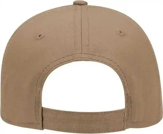 Otto 19-768 Superior Cotton Twill Low Profile Pro Style Cap - Coyote Brown - one Size Fits Most