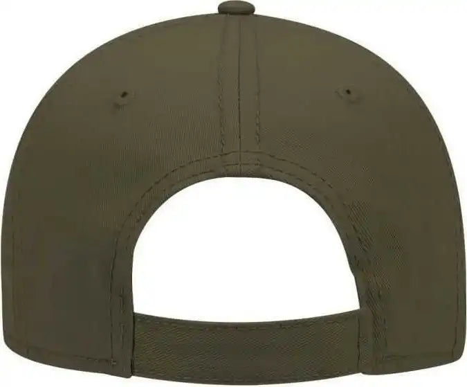 Otto 19-768 Superior Cotton Twill Low Profile Pro Style Cap - Dark Olive Green - one Size Fits Most
