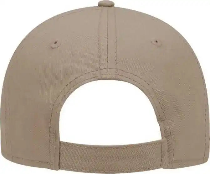 Otto 19 768 Superior Cotton Twill Low Profile Pro Style Cap Dark Khaki / one Size Fits Most
