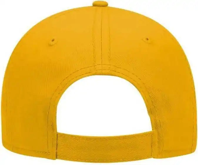 Otto 19-768 Superior Cotton Twill Low Profile Pro Style Cap - Gold - one Size Fits Most