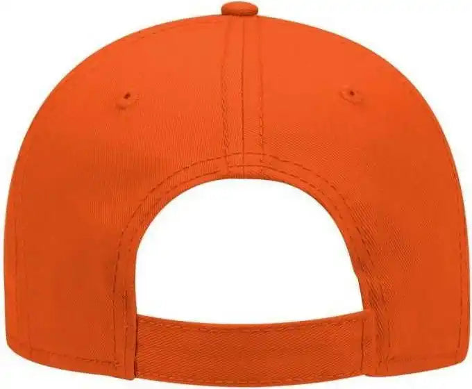 Otto 19-768 Superior Cotton Twill Low Profile Pro Style Cap - Orange - one Size Fits Most