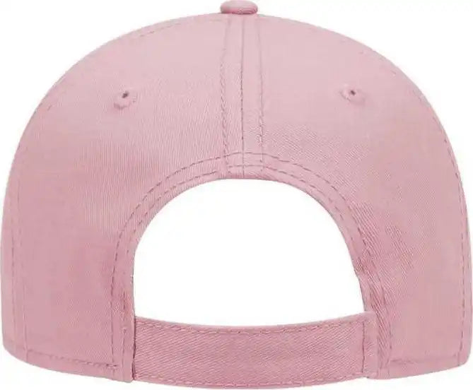 Otto 19-768 Superior Cotton Twill Low Profile Pro Style Cap - Pink - one Size Fits Most