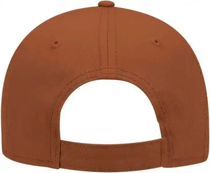 Otto 19-768 Superior Cotton Twill Low Profile Pro Style Cap - Texas Orange - one Size Fits Most