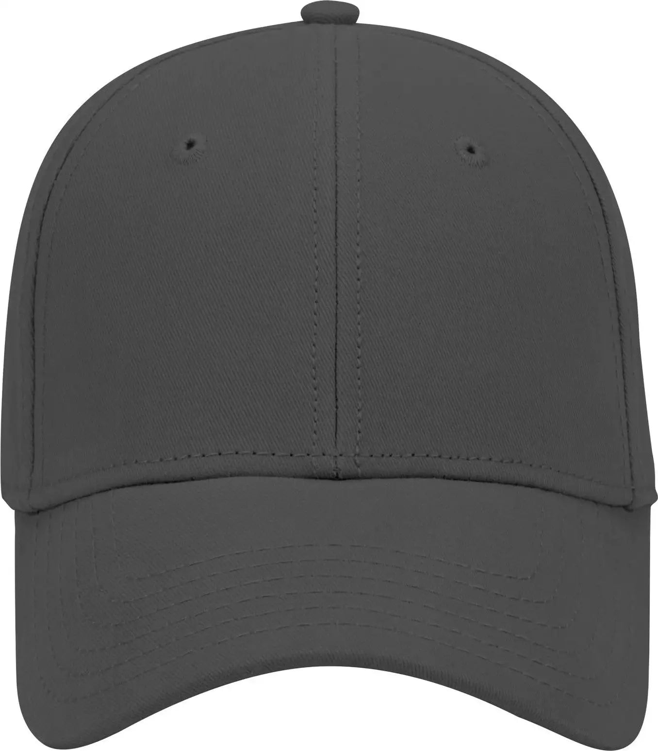 Otto 19-860 6 Panel Low Profile Baseball Cap - Char. Gray - 1/2’’ - 7 5/8’’