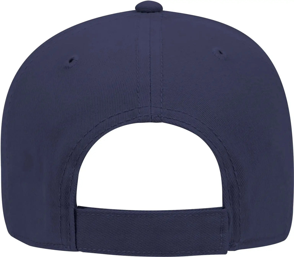 Otto 19-860 6 Panel Low Profile Baseball Cap - Navy - 1/2’’ - 7 5/8’’