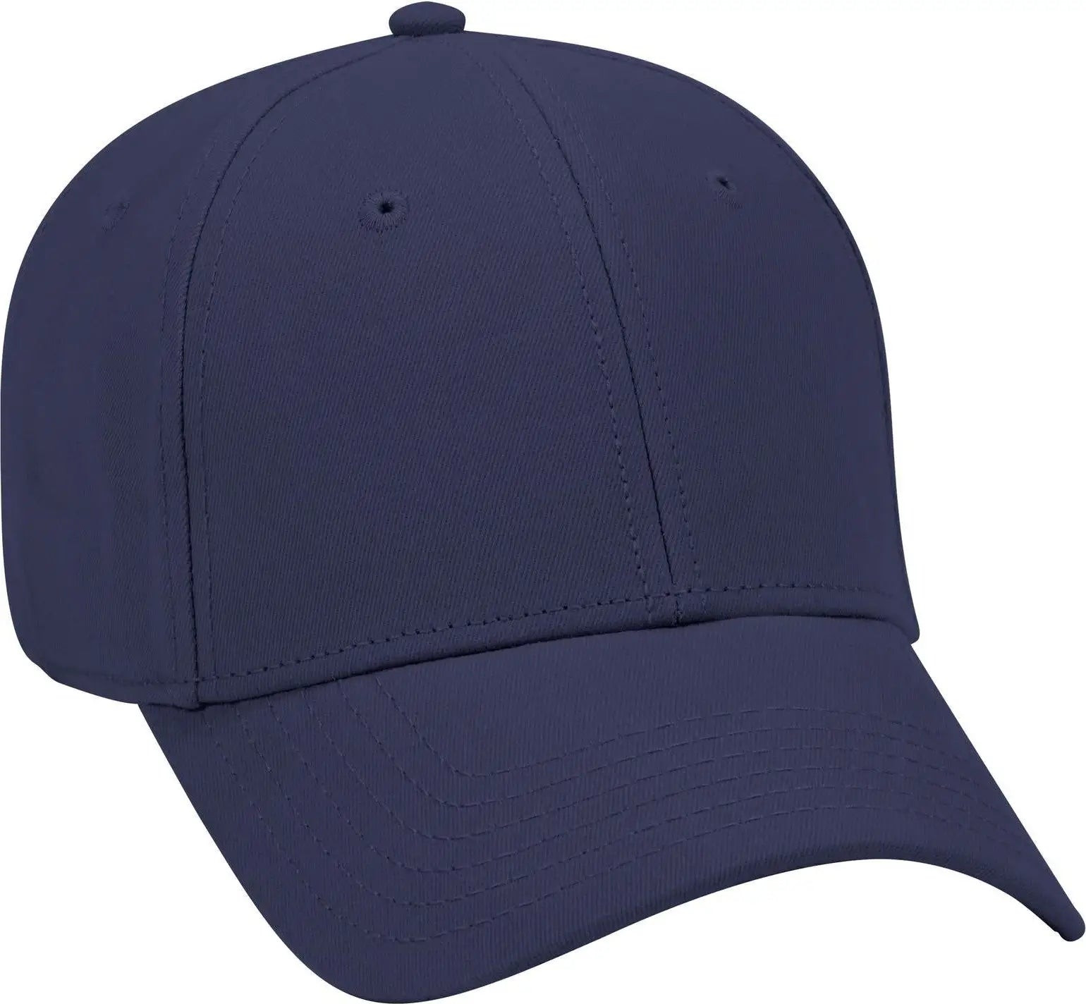 Otto 19-860 6 Panel Low Profile Baseball Cap - Navy - 1/2’’ - 7 5/8’’