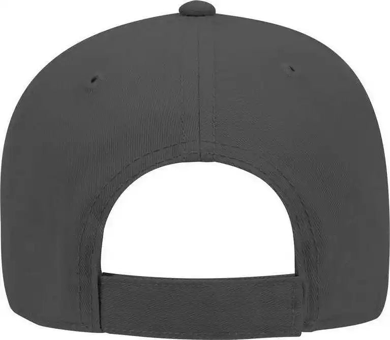 Otto 19-860 Ultra Soft Superior Brushed Cotton Twill Low Profile Pro Style Cap - Charcoal Gray - Dark / one Size Fits